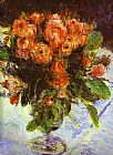 Pierre Auguste Renoir Canvas Paintings - Roses